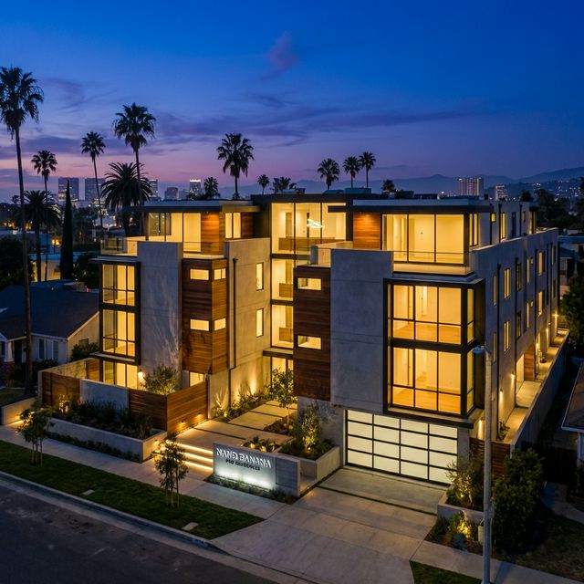 Modern commercial office building